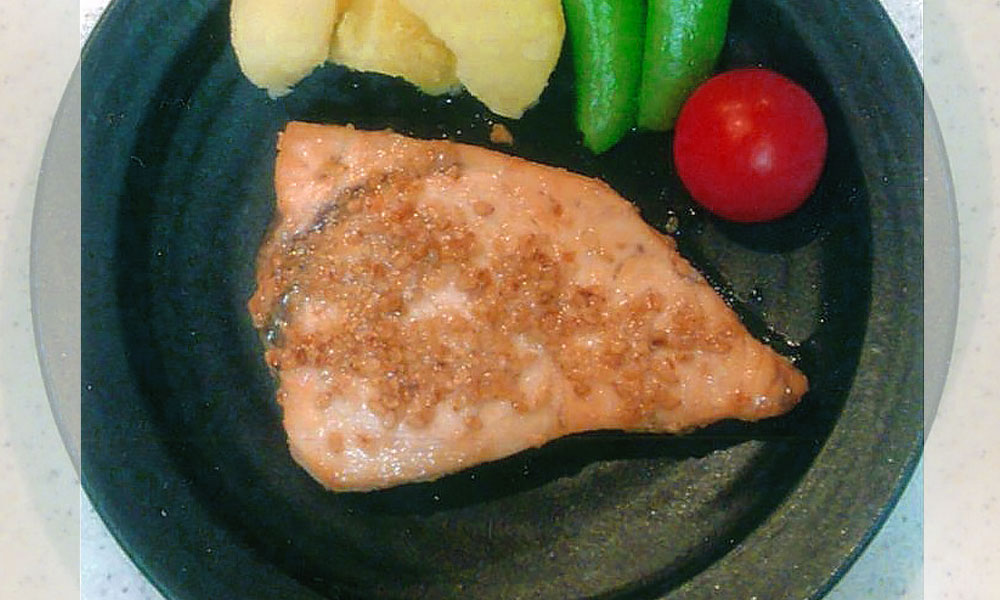 メカジキのゴマ醤油焼き