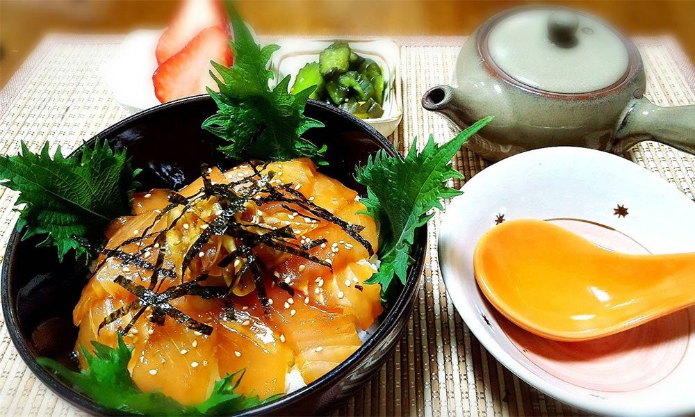 マンダイの漬け丼